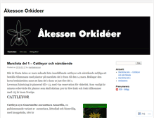 Tablet Screenshot of blog.akessonorkideer.se